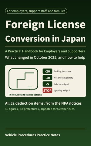 Cover: Foreign License Conversion in Japan: A Practical Handbook